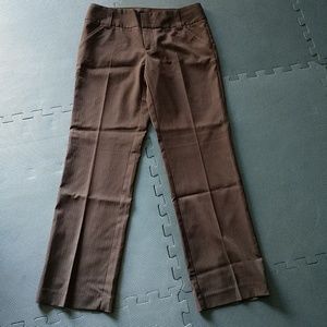 Brown dress pants